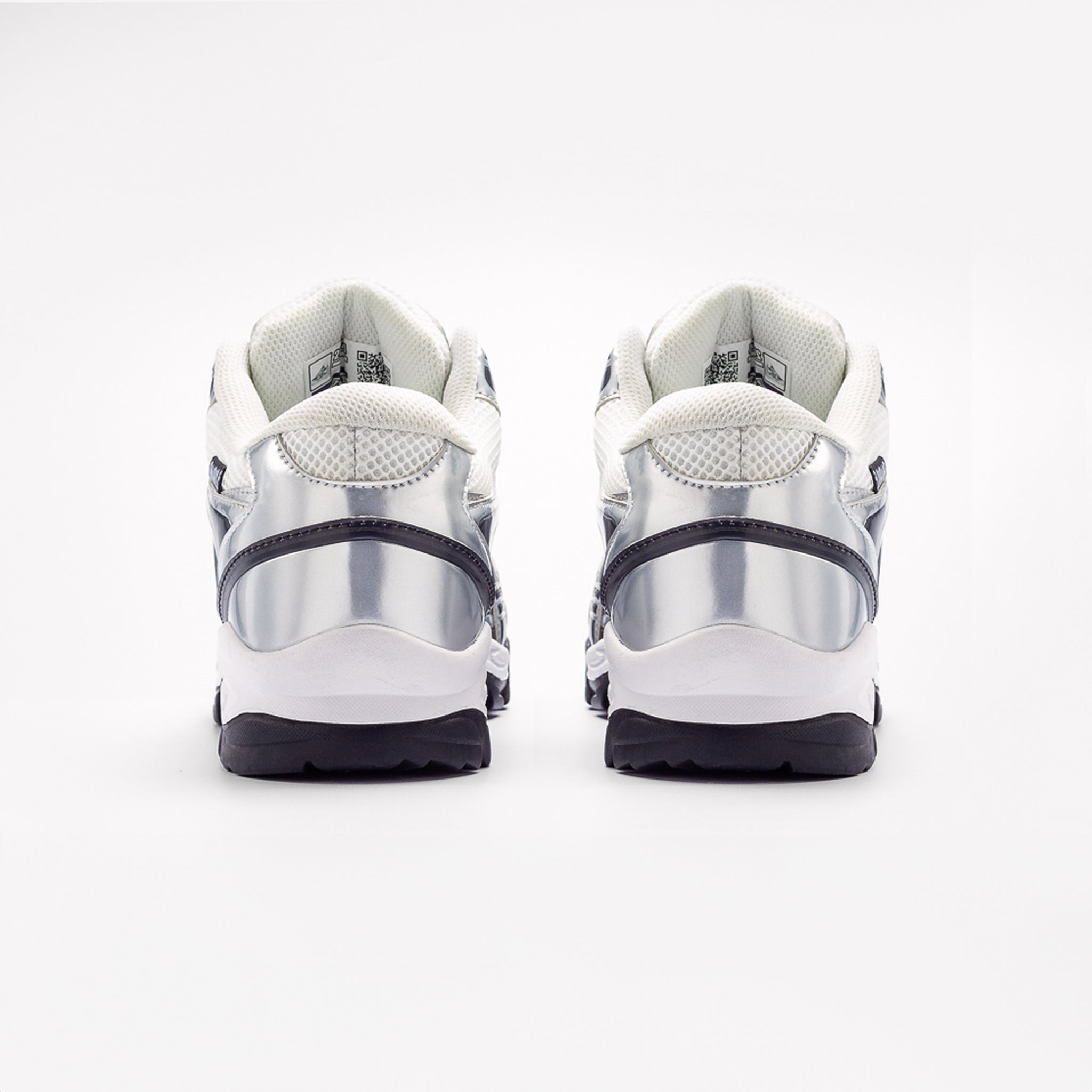 Steppers Silver/Dark Grey/White